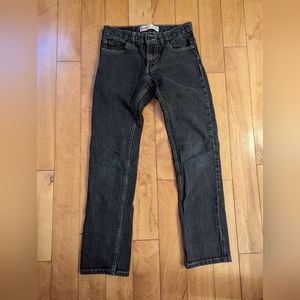 Youth Black Denim Jeans - Levis